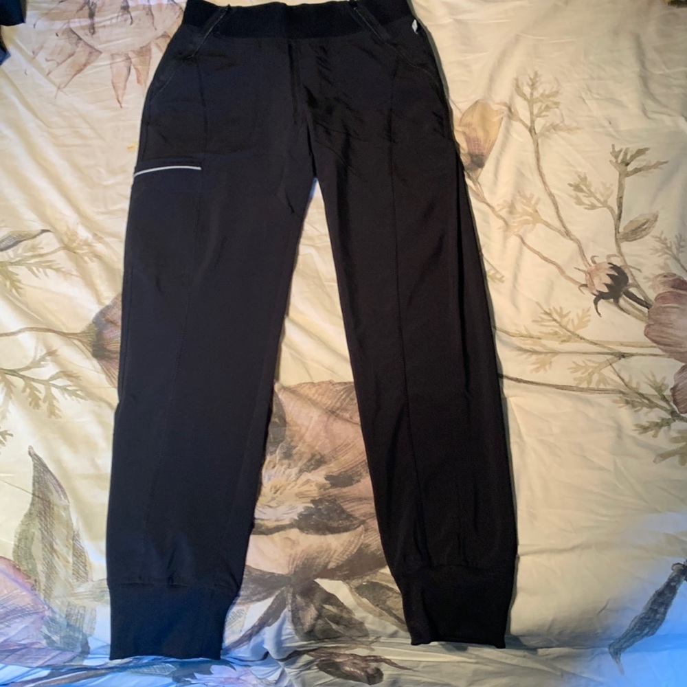 Cherokee infinity scrub pants black xs
